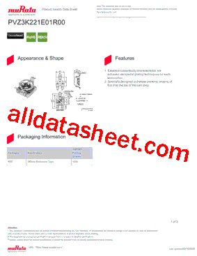 PVZ3K221E01R00型号图片