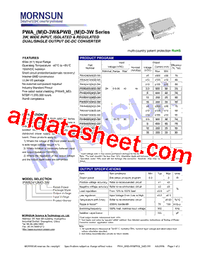 PWB2412MD-3W型号图片