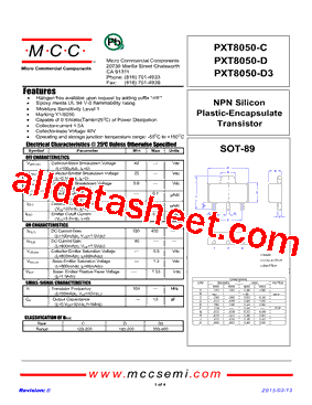 PXT8050-D型号图片