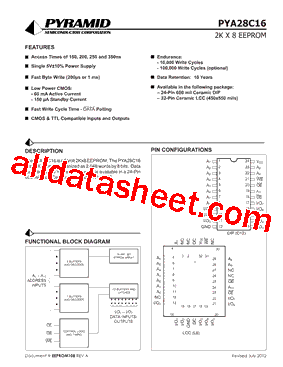 PYA28C16型号图片