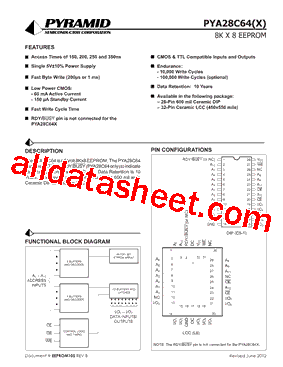 PYA28C64型号图片