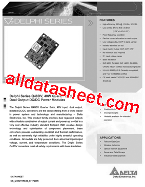 Q48DV1R033PRFA型号图片