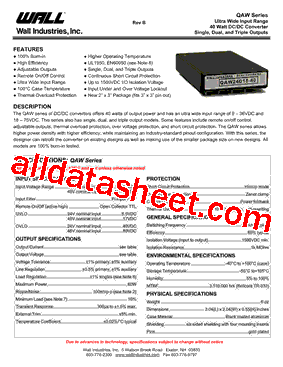 QAW48D5-40型号图片