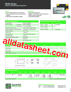 QC6A8.000F12B33AR型号图片