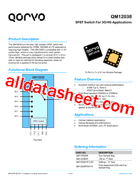 QM12038SR型号图片