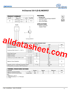 QM3002U型号图片