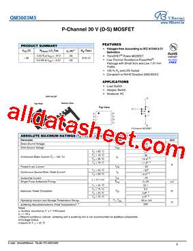 QM3003M3型号图片