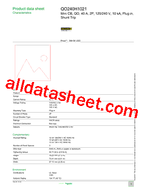 QO240H1021型号图片