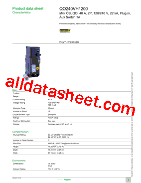 QO240VH1200型号图片