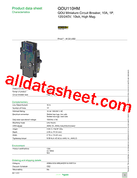 QOU110HM型号图片