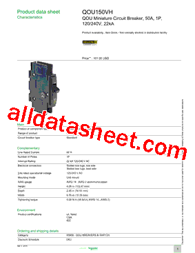 QOU150VH型号图片