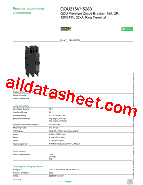 QOU215VH5283型号图片
