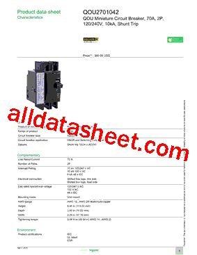 QOU2701042型号图片