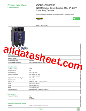 QOU315VH5283型号图片