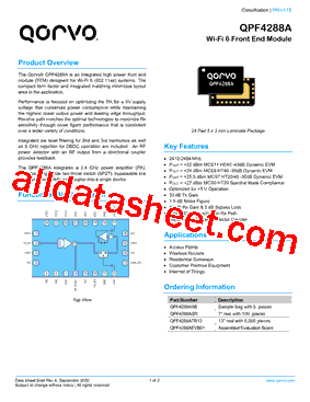 QPF4288ASB型号图片