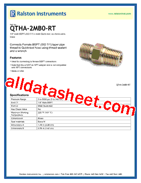 QTHA-2MB0-RT型号图片