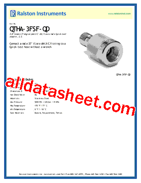 QTHA-3FSF-QD型号图片