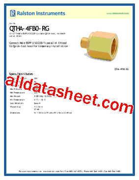 QTHA-4FB0-RG_19型号图片