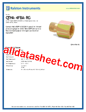 QTHA-4FBA-RG_19型号图片