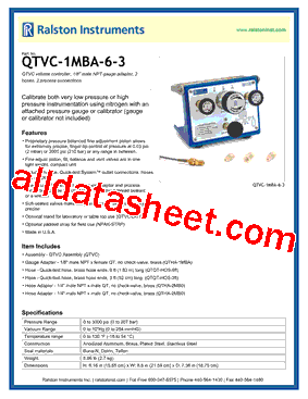 QTVC-1MBA-6-3型号图片