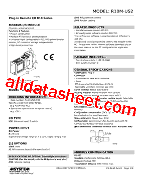 R10M-US2-R型号图片