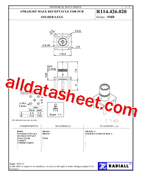 R114426020型号图片