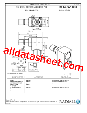 R114665000型号图片