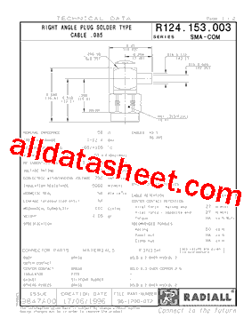 R124153003W型号图片