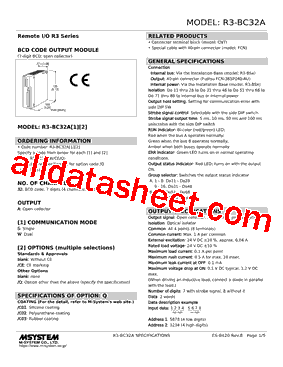 R3-BC32AS/Q型号图片