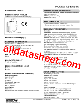 R3-DA64AS/CE型号图片