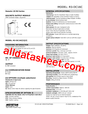 R3-DC16CS/CE型号图片