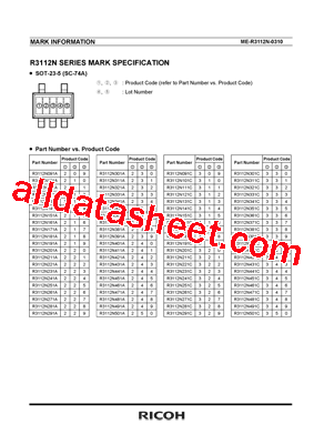 R3112N381C型号图片