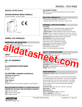 R3Y-MS8S/CE型号图片