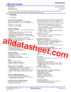 R5F107ACM型号图片
