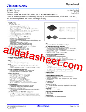 R5F51303AGFL30型号图片