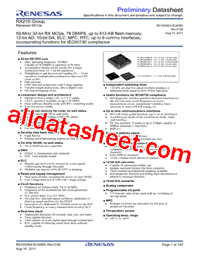 R5F52107ADFG型号图片