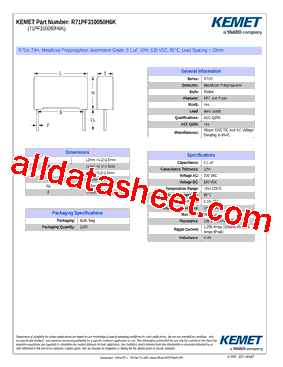 R71PF310050H6K型号图片