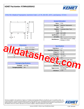 R75MN410050H3J型号图片