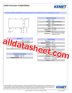 R75QN315050H0J型号图片