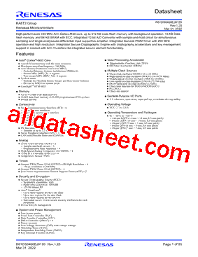 R7FA6T2BD3CFP型号图片