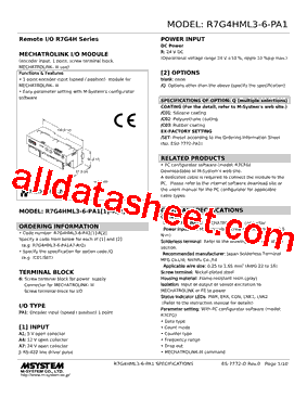 R7G4HML3-6-PA1A1-R型号图片