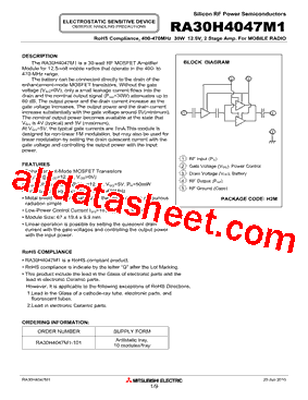 RA30H4047M1_10型号图片