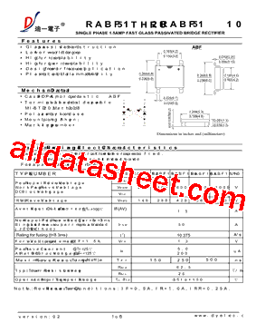 RABF156型号图片