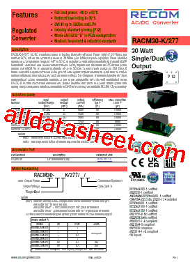 RACM30-15DK/277型号图片