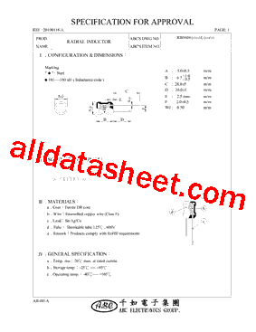 RB0608681KL型号图片