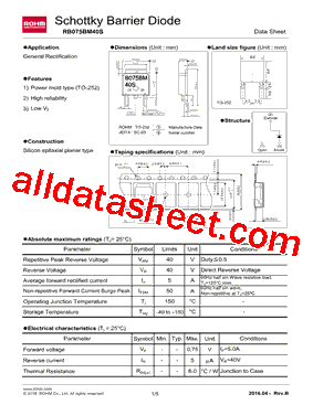 RB075BM40S型号图片