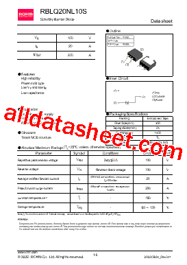 RBLQ20NL10S型号图片