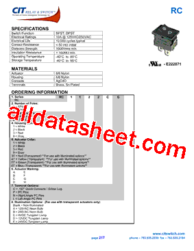 RC1122KB型号图片