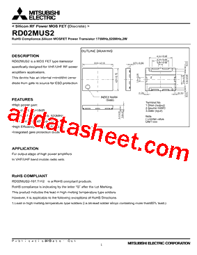 RD02MUS2_11型号图片