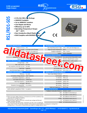 RD1-0503S05A1型号图片